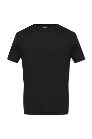 ARMANI UNDERWEAR Tシャツ 刺しゅうロゴ EM000379-AF12034-UC001 Two-pack of endurance logo loungewear T-shirts | Emporio Armani